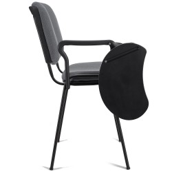 Sedia Conferenze SAN ANTONIO, Comoda e Pratica, Gambe Nere, Colori Vari